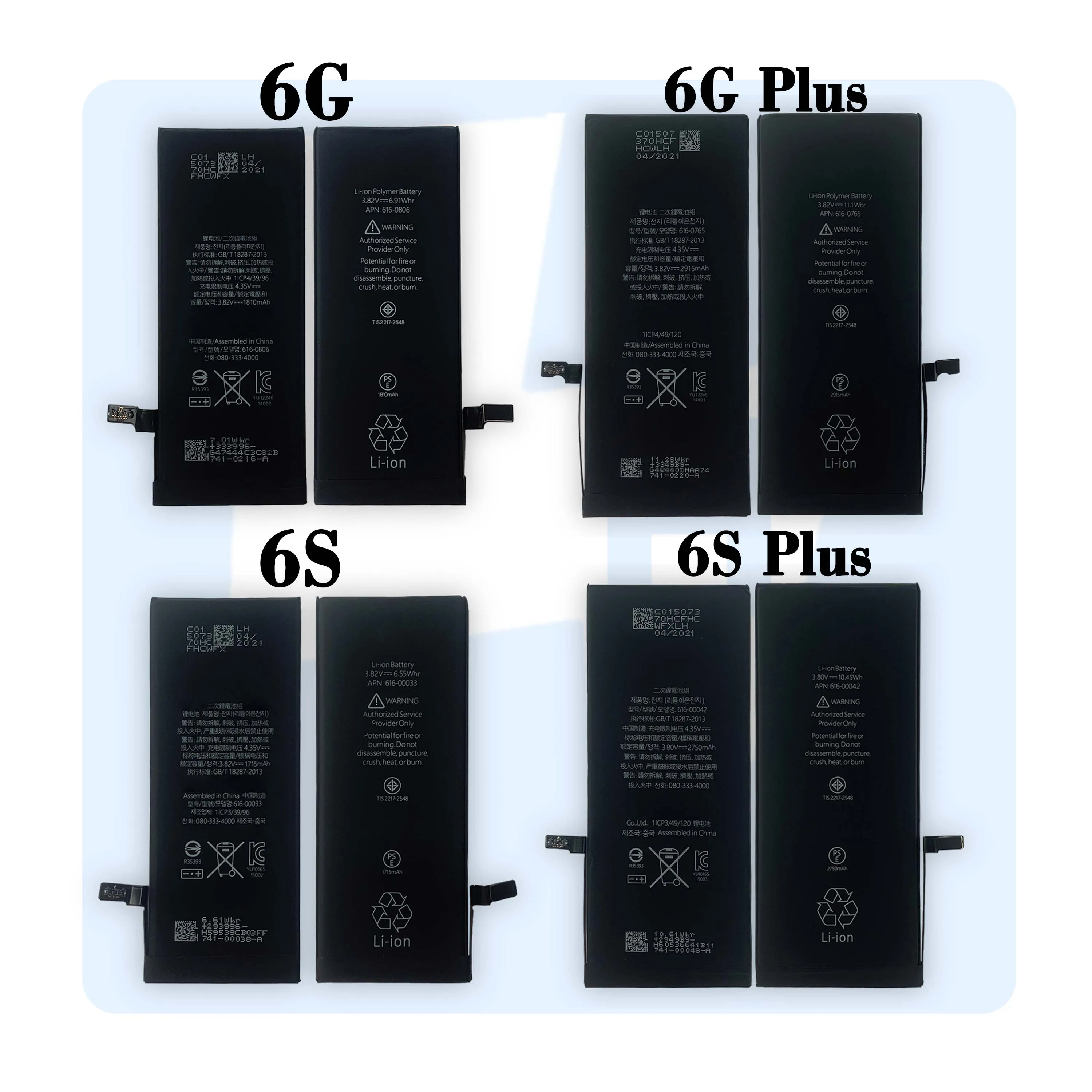 
 Литий-ионный аккумулятор OEM для сотового телефона iphone 11 11 Pro 11 Pro Max 12 Mini 12 Pro 12 Pro Max  