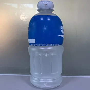 Factory customized quality pvc inflatable bottle for advertising