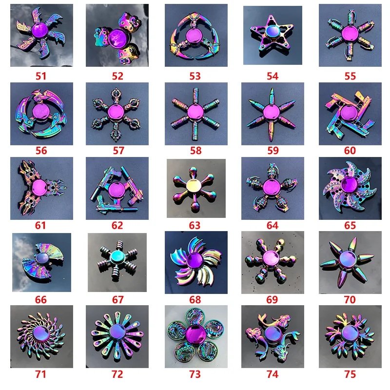 EE799メタルスピナーおもちゃ亜鉛合金スピニングトップ高速ストレス