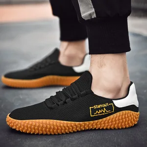 Trendy Casual Men's Shoes with Breathable Mesh Upper for Comfortable Wear;fashion design Men's Athletic Shoes