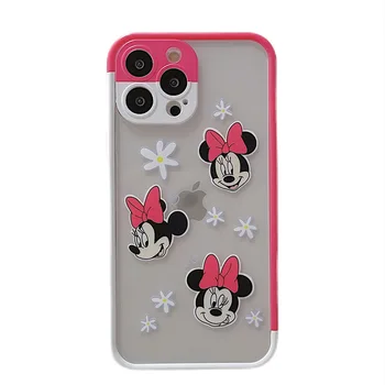 Cute case for iphone Minnie Mickey 13 12 11 Pro Max XR X XS 7 8 Plus cute cover