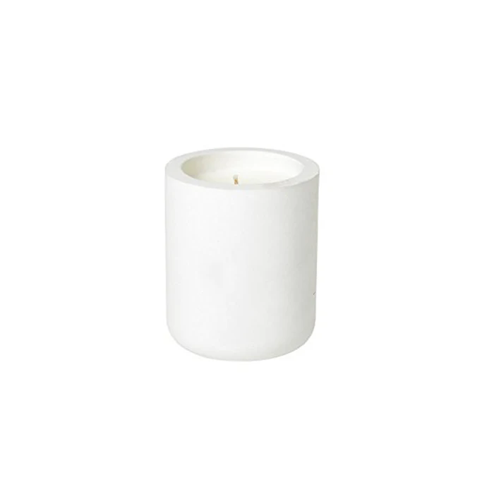 Wholesale Mini Matte Custom Printed Cylinder Concrete Candle Jar