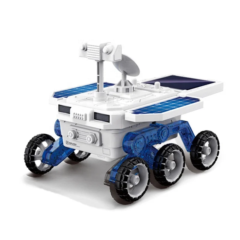 Новинка 2021 года, самодельная панель на солнечной батарее DIY016, автомобиль для исследования Марса, стержень, 4WD, солнечная панель, зеленая технология, автомобиль на солнечной батарее, игрушка для детей, подарок