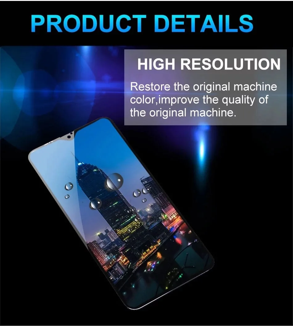 Original Quality LCD Screen for Huawei Y8s Y9 2019 Y9 Prime Y9s Honor 10 Lite P Smart 2019 Mobile Phones
