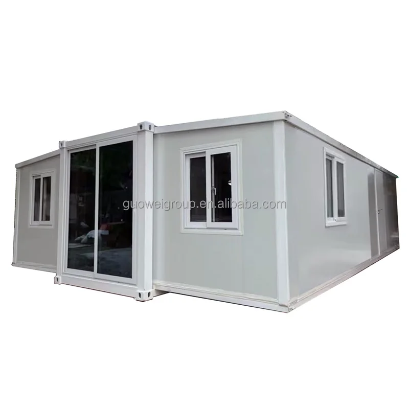 Luxury House 40ft Expandable Container House With 3 Bedrooms Container ...