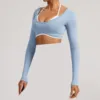 baby blue long sleeve