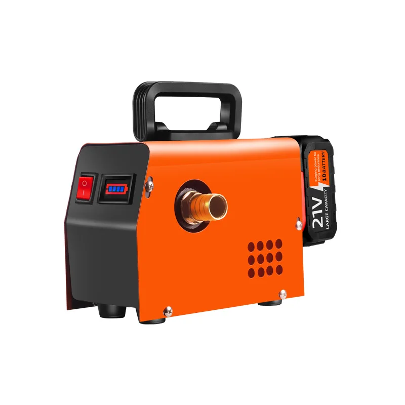TEBAK 850W Fuel Transfer Pump Diesel Kerosene Electric Fuel Dispenser Refueling Machine Self -absorbing Lithium Battery Oil Pump