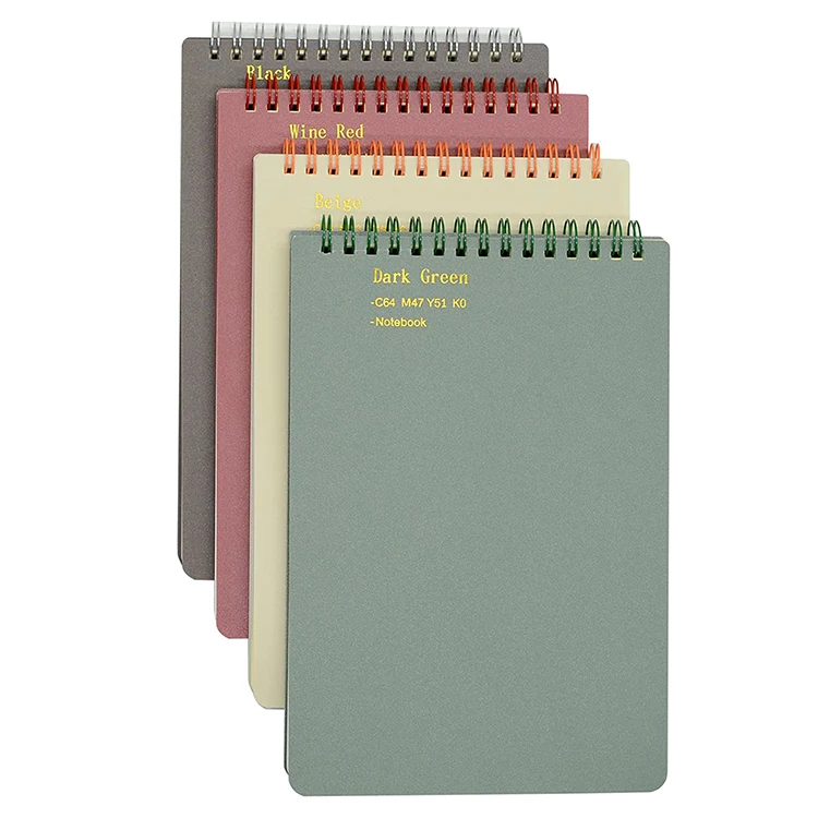 Customized Fancy Top Bound Pp Cover Cheap Bulk Children's Spiral