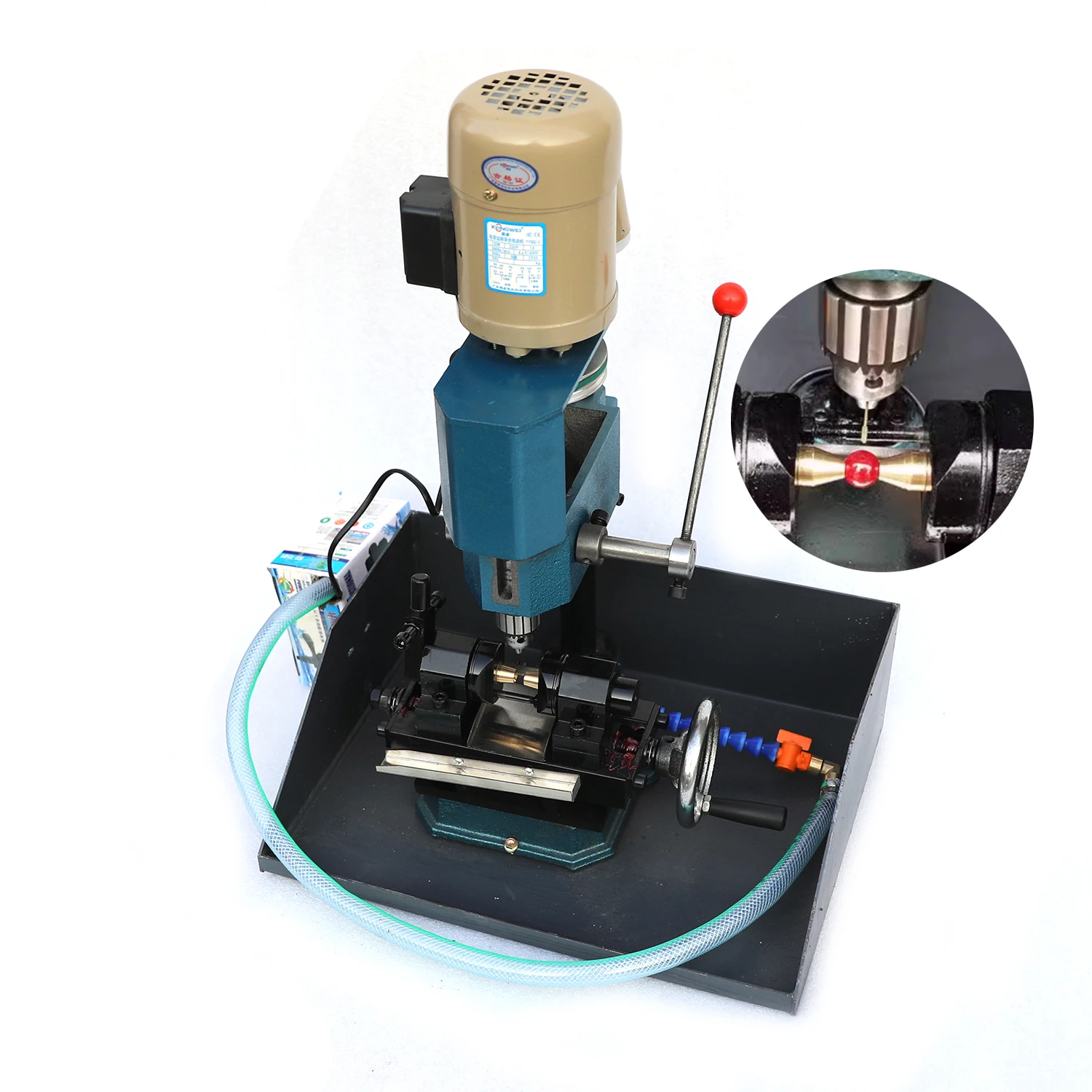 Kinway Precise Drilling for Shell Coral Amber Jade Stone Pearl Drilling Machine Gemstone Bead Jade Bead Drilling Hole Machine