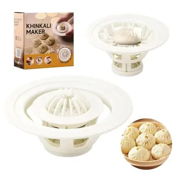 dumpling momo ravioli maker food safe baozi mold flower shaped bun & dumpling machine