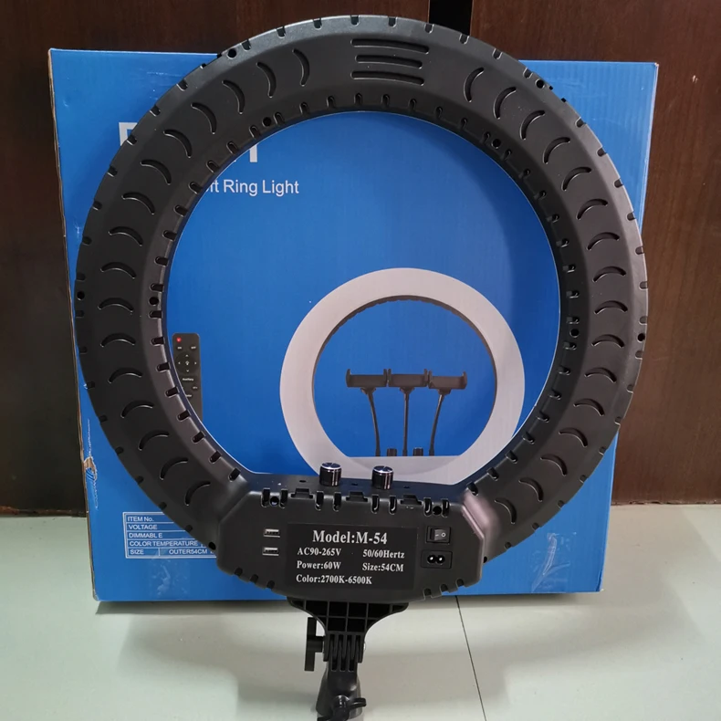 21 Inch Photographic Lighting 2700-6500k Led Ring Lamp With Stand ...