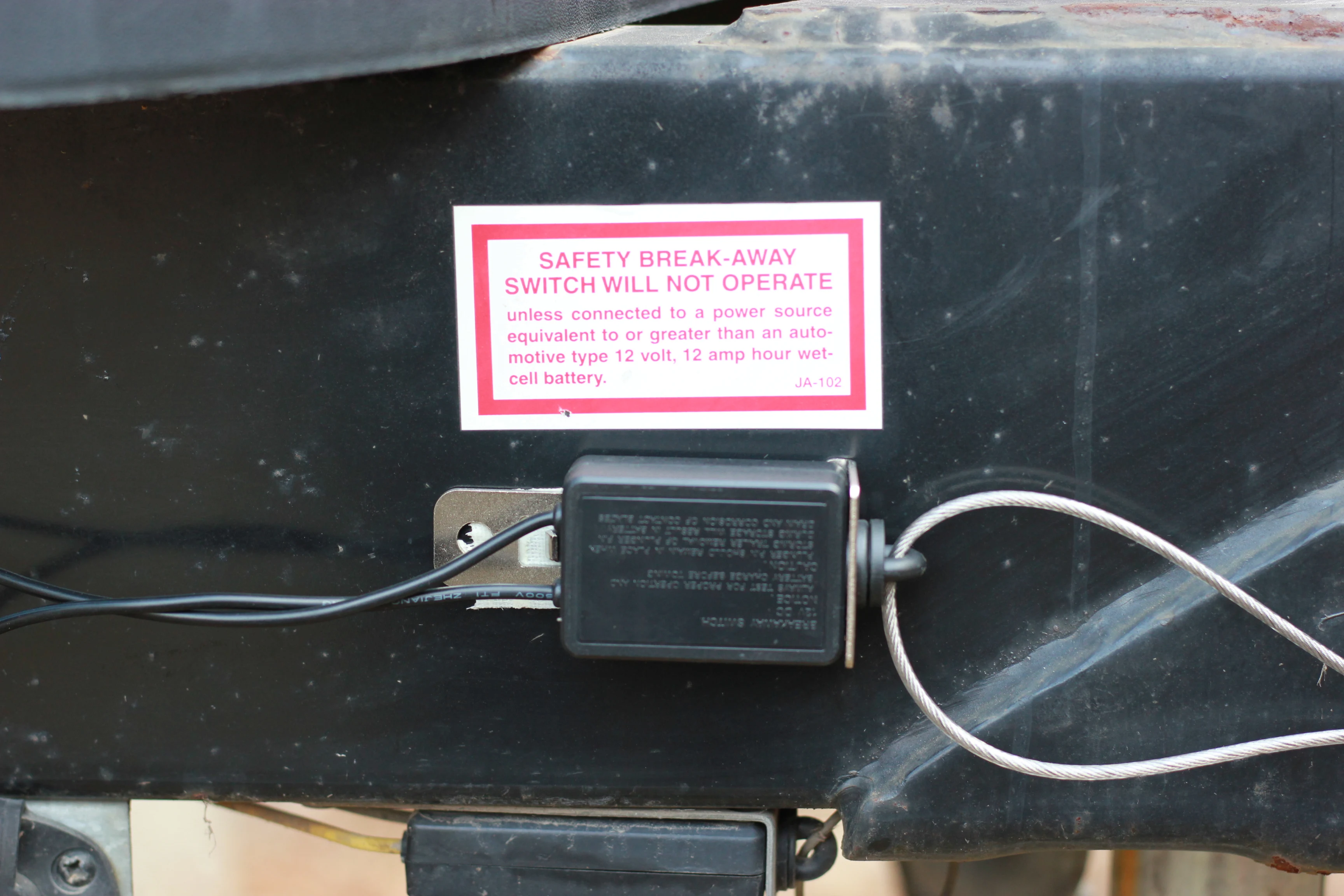 Trailer Breakaway Switch Trailer Brake Kit With Pin Assembly Breakaway