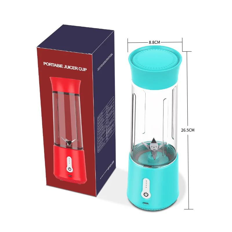  Multifunctional High Speed Rechargeable Fruit Breaking Smoothie Blender Food Processor Electric Portable Juice Kitchenware