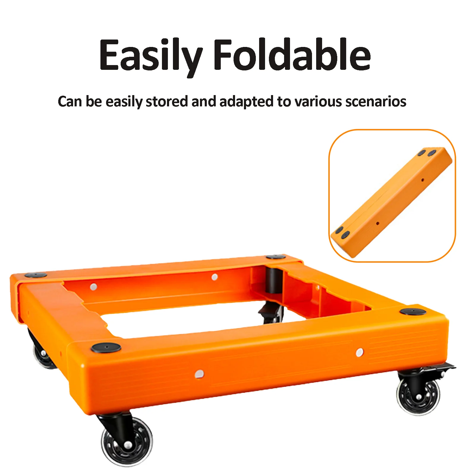 Detachable and Portable Transport Trolley Custom Wheel Plastic Silent Medical Beauty Supermarket Turnover Trolley