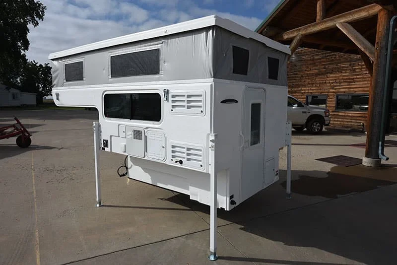 6.5' Foot Pop Up Slide In Truck Camper For Short Bed Full Size Trucks