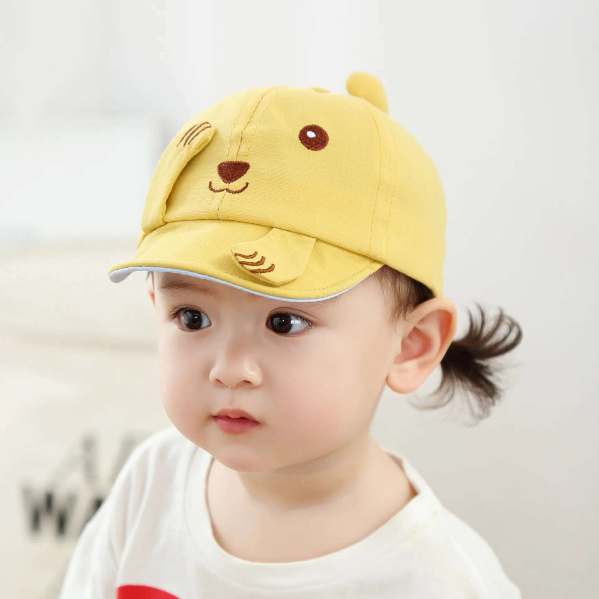 Casquette En Coton Pour Bebe Chapeau De Baseball Avec Motif De Dessin Anime Pour Bebe De 6 A 18 Mois Vente En Gros Nouvelle Collection Buy Chapeau De Bebe En Coton Casquette De Baseball De Bande