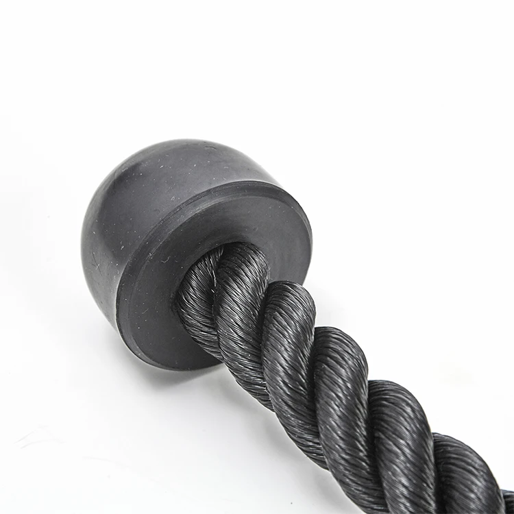 Аксессуары для тренажерного зала, нейлоновый трос с двойным захватом