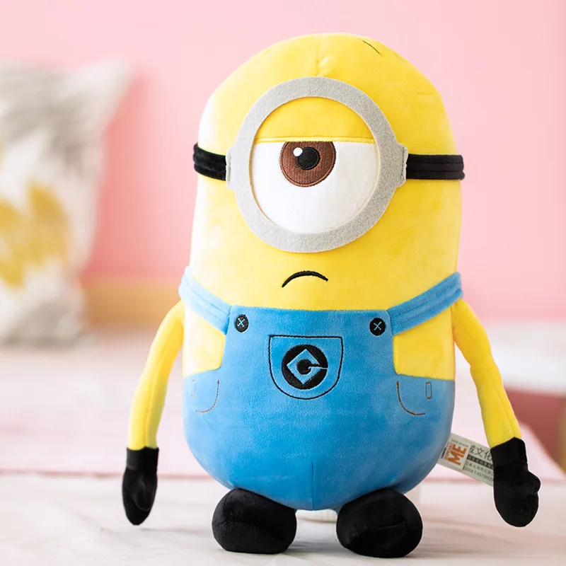Factory Outlet Despicable Me Little Yellow Man Stuffed Animal Toy Doll Stuffed Plush Toy