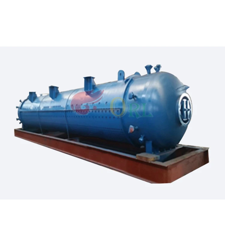 300 Ton Hot Water Carbon Steel Boiler Mud Drum Water Proof Heat Insulation