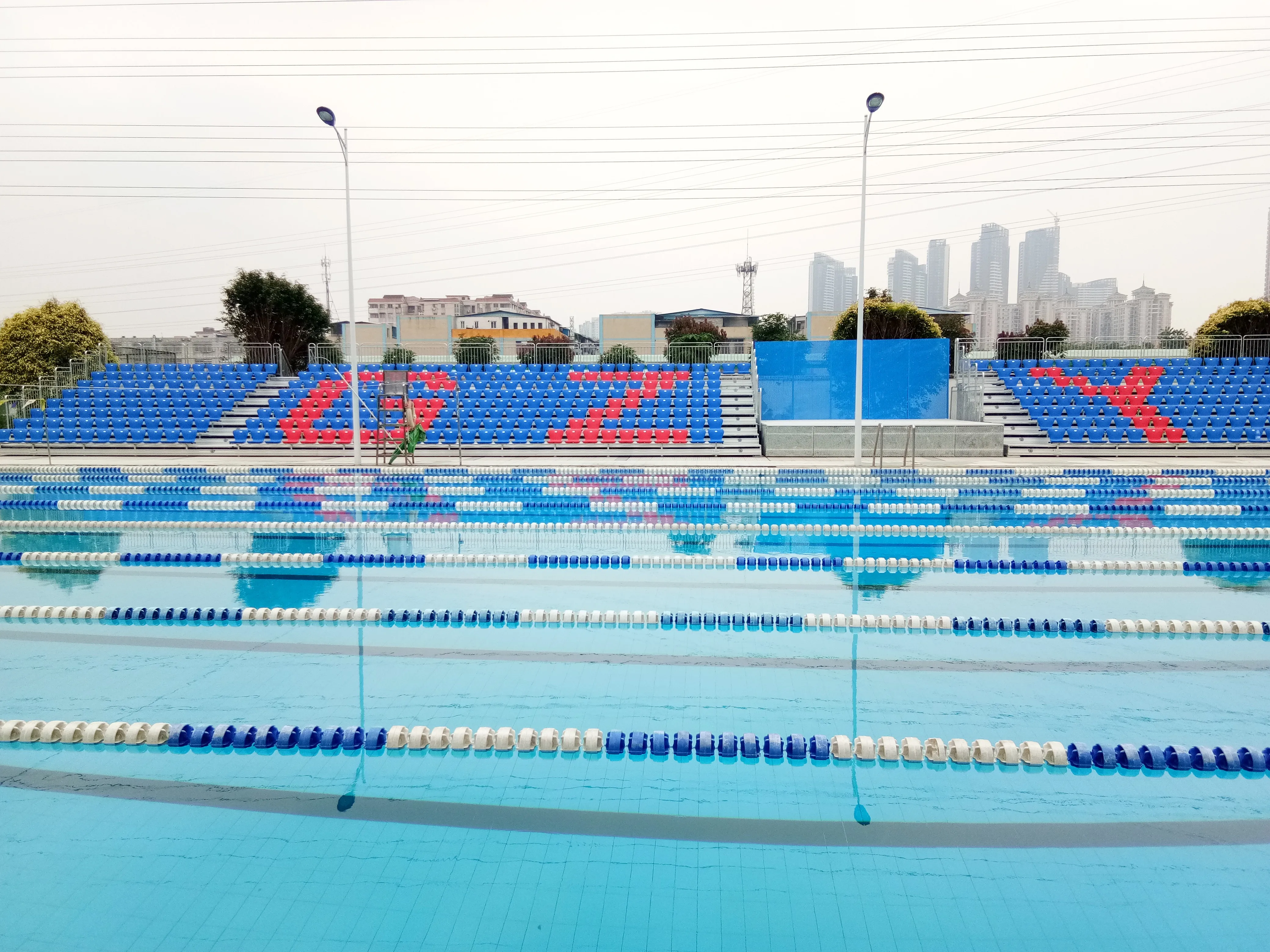 Safty Metal Structure Steel Bleacher Seats Easy Install Stadium Aluminium Grandstand 0