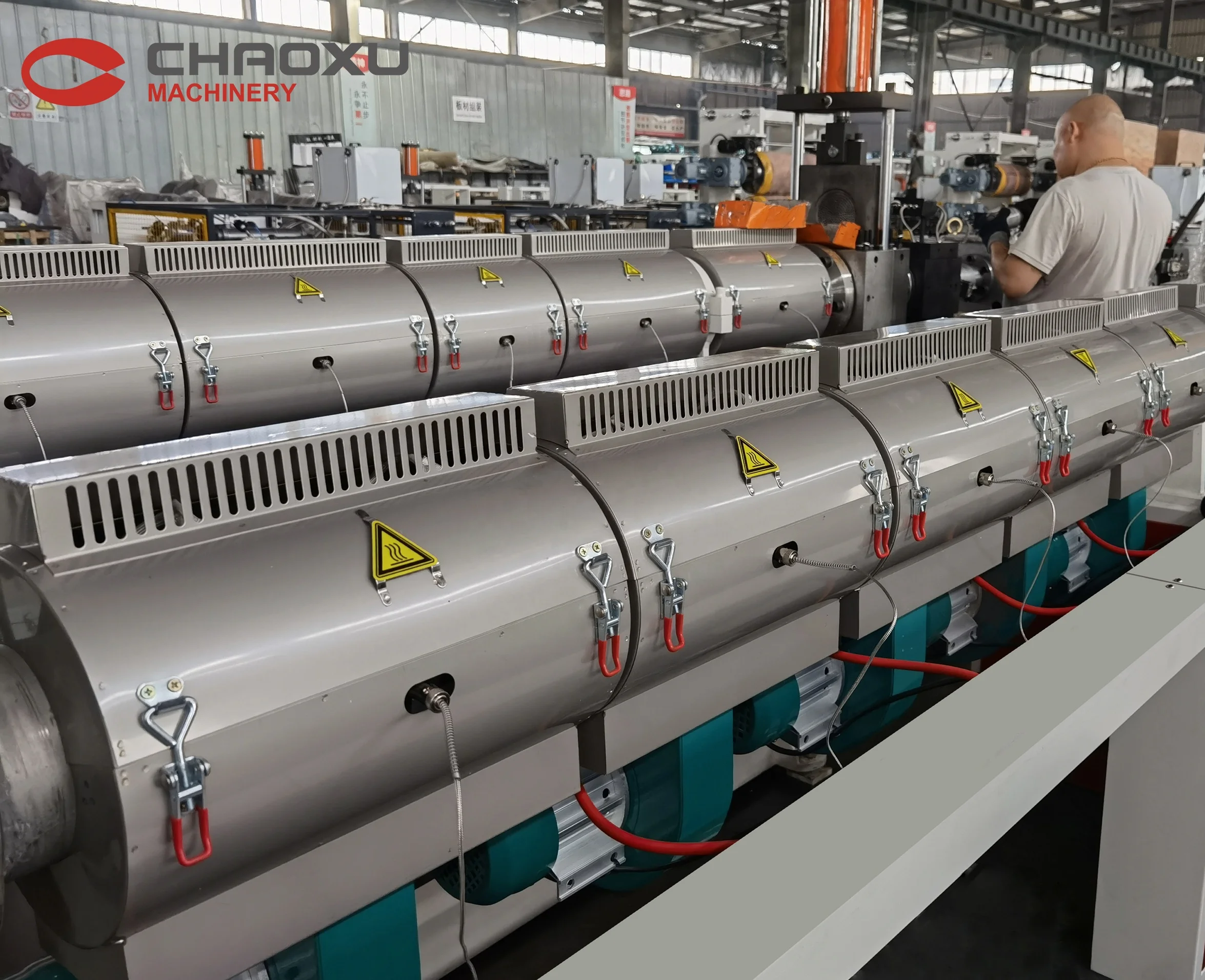 High Quality Polycarbonate Luggage Trolley Beauty Case Extruder Machine