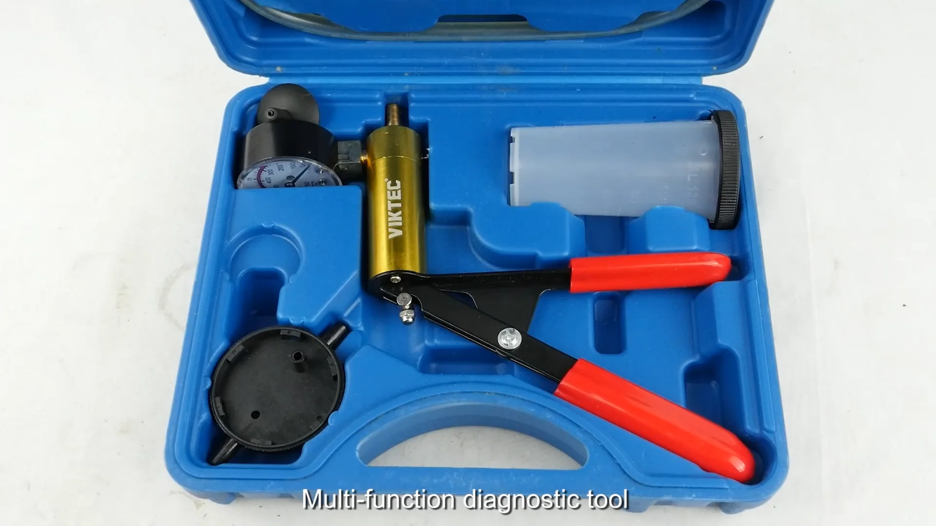 Handmatige Vacuüm Drukpompen Remvloeistof Afvoer Kits Vacuümpompen Tester Kits Draagbare Vacuümmeter Reparatie