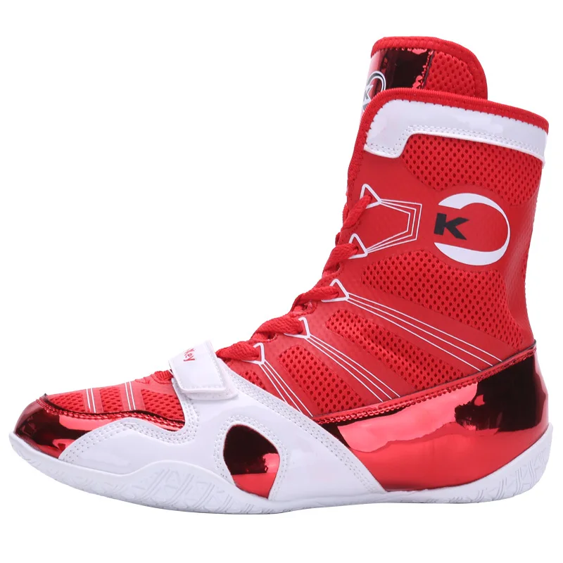 Custom Boxing Shoes Day Key New Design Professional Combat Fitness