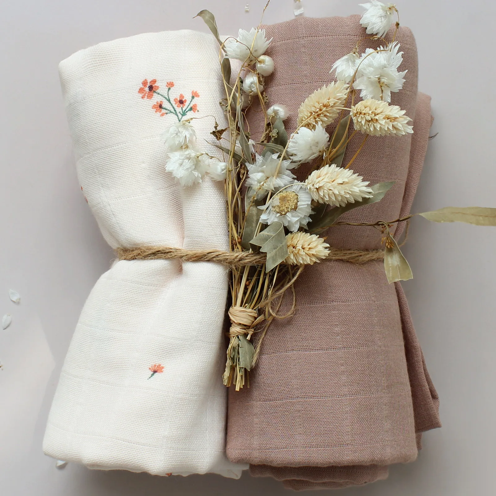 2022 однотонная мягкая пеленка для новорожденных 120x120 см, одеяло из органического хлопка, пеленка для младенцев