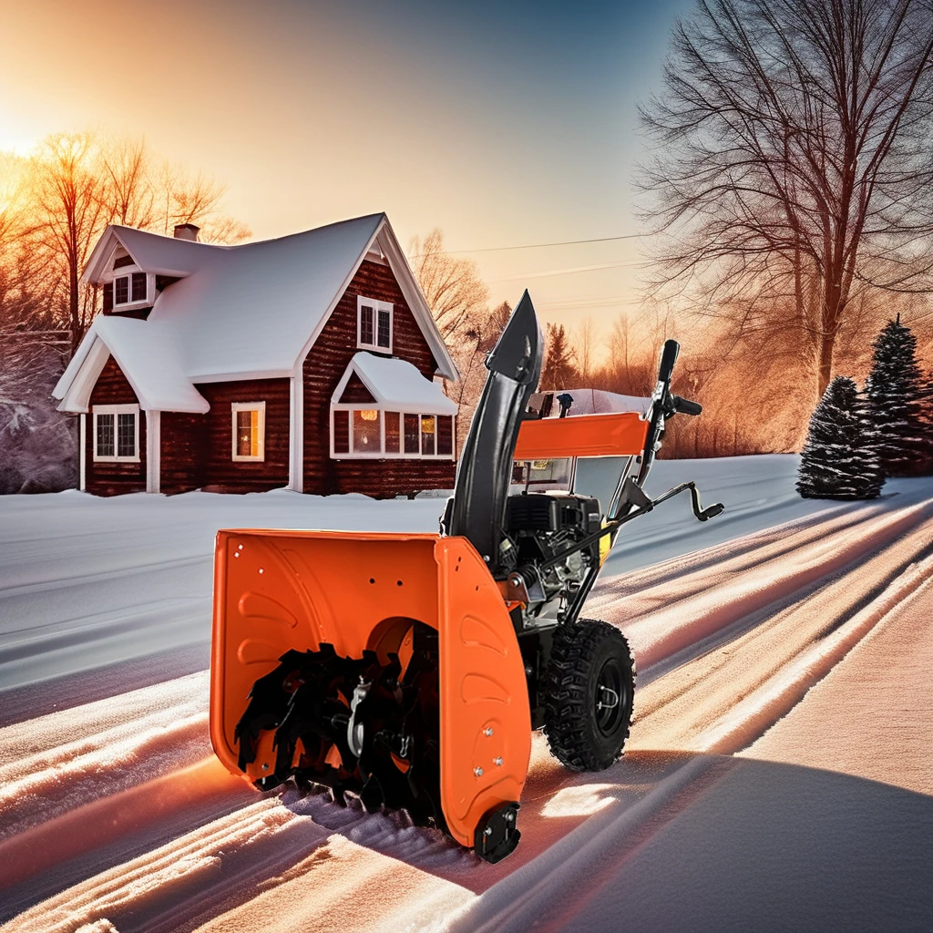 Convenient Multi-gear Easy Snow Removal Snow Sweeper School Street Snow  Removal Machine