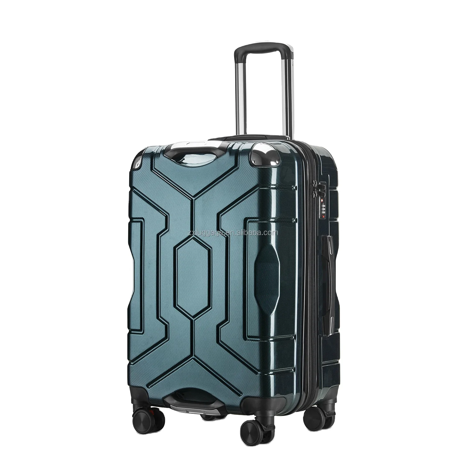 Zip Decent Suitcase New Design Multifunction Travel Business Suitcase Luggage Set Of Good  Price Elegant Travel Double Zipper Luggage Bags Set