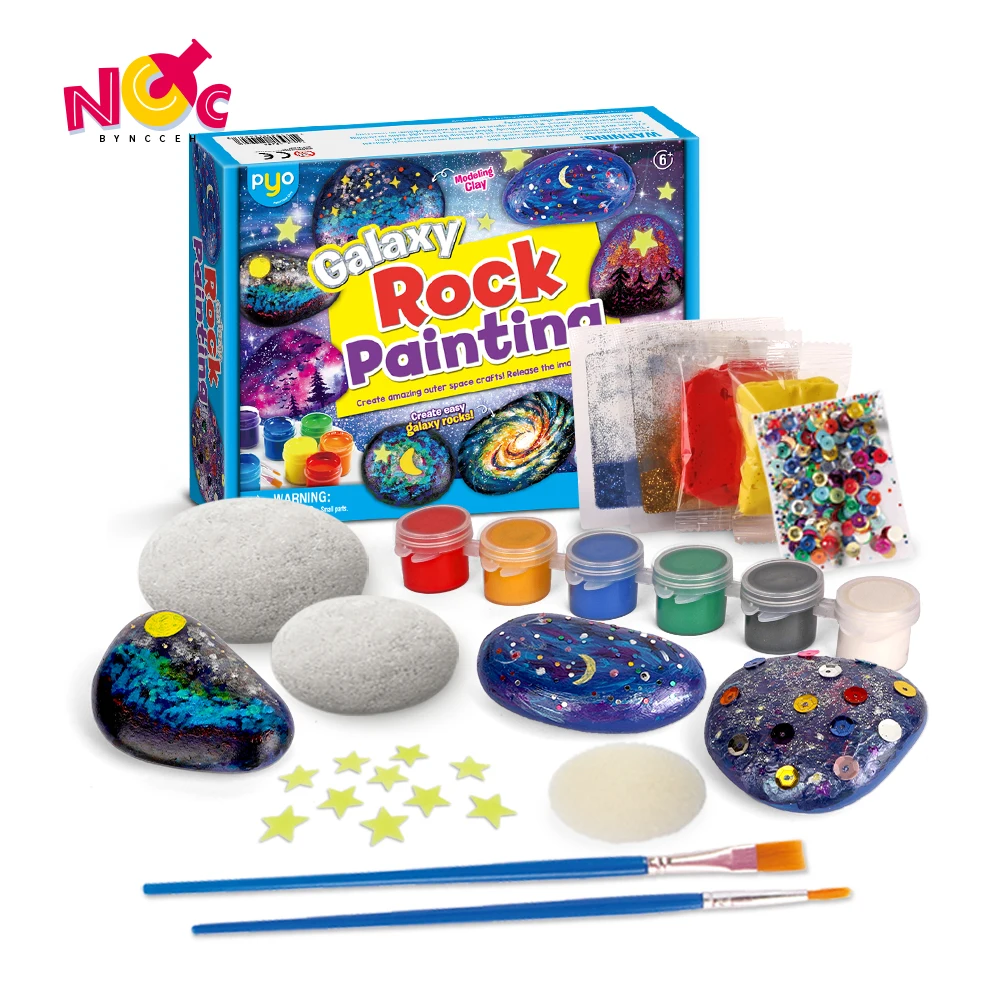 Galaxy Rock Painting Kit