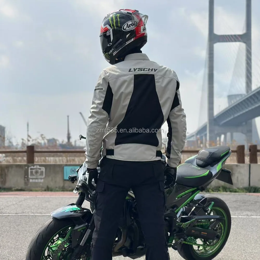 LY2057 Breathable Motorcycle Racing Jacket - Summer Mesh