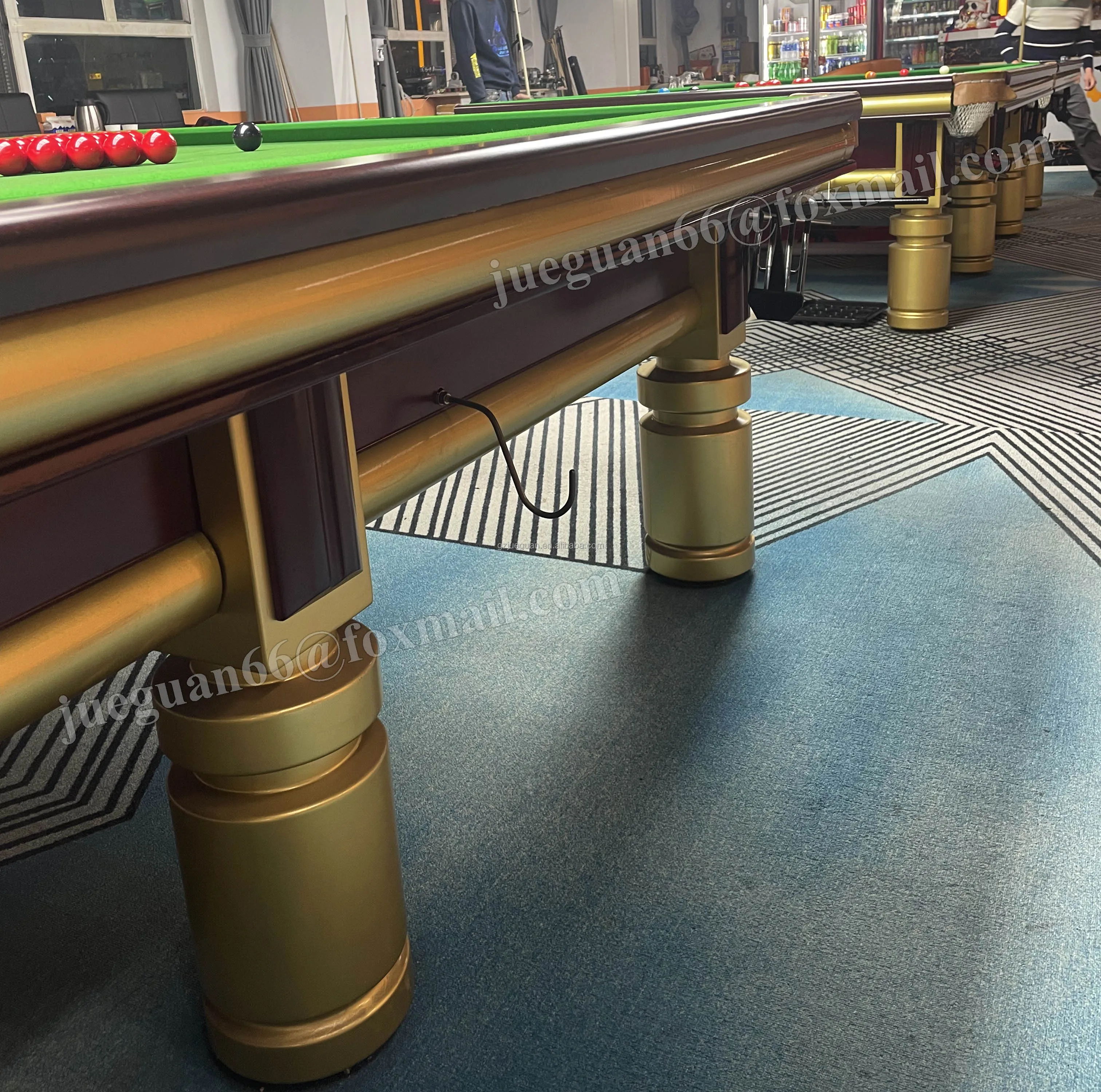 High Quality World Professional Snooker Table 12 Ft Snooker Pool Table