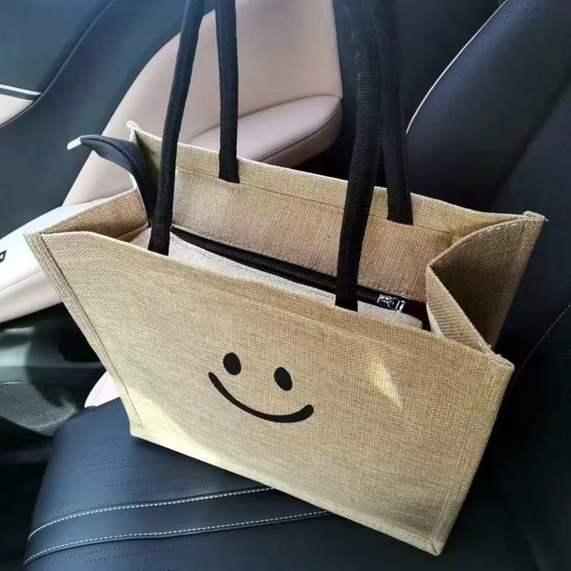 New Selling Factory Price Linen Bag With Custom Logo Reusable Storage Bags With ECO Friendly Jute Material Linen Bag Packaging