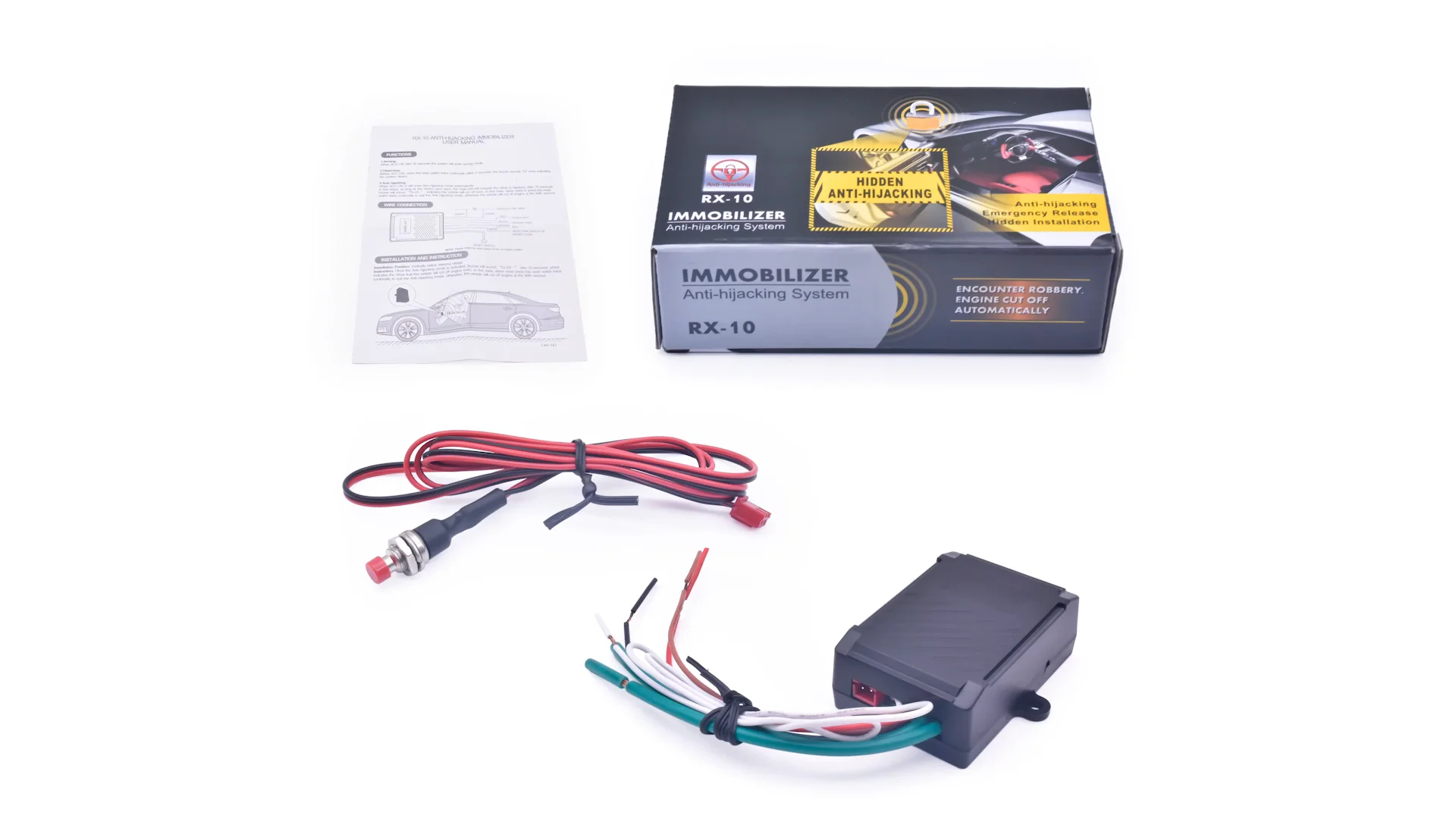Car Immobilizer Antihijacking System Immobilizer High Security System