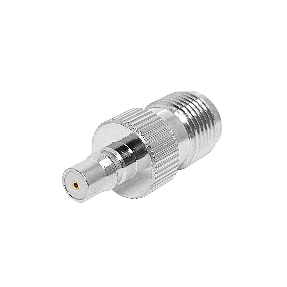 RF Connectors Manufacturer QMA Female Jack to TNC Female Jack Straight RF Coaxial Adapter Connector Adaptor