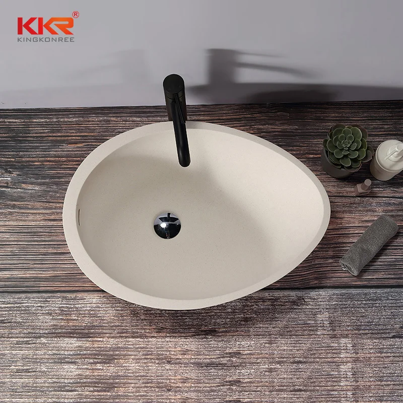 Apartment Modern Design Sanitary Ware Counter Top Wash Basin Sink Rv Bathroom Sink