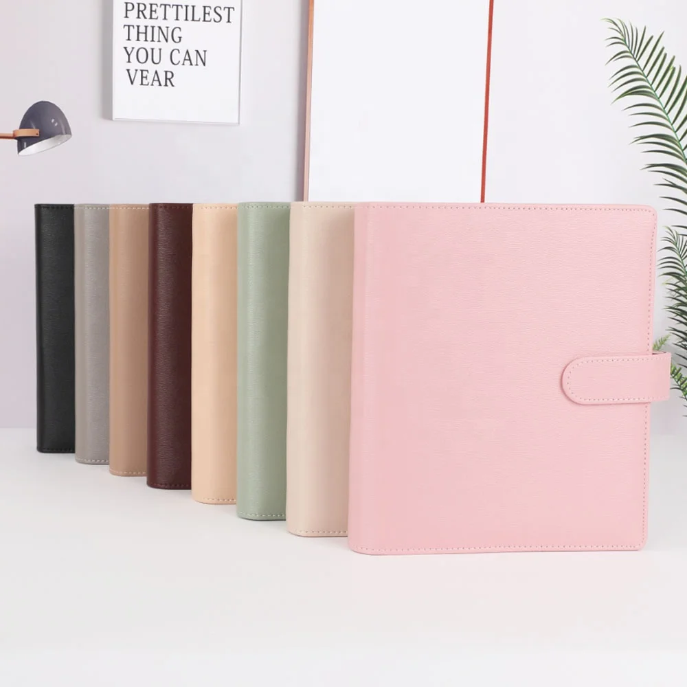 Hongbo Saffiano Leather Binders - Budget Planner Essentials