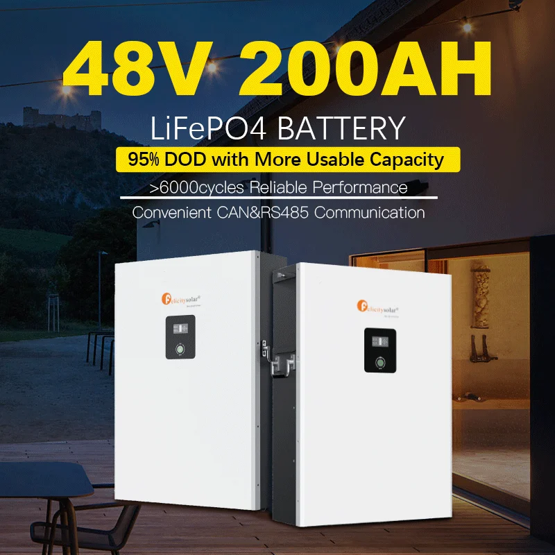 Felicitysolar New Design LPBF SeriesTesla Replace Lithium Battery 48V 200ah 10kwh Lithium Battery Lifepo4 Power Wall