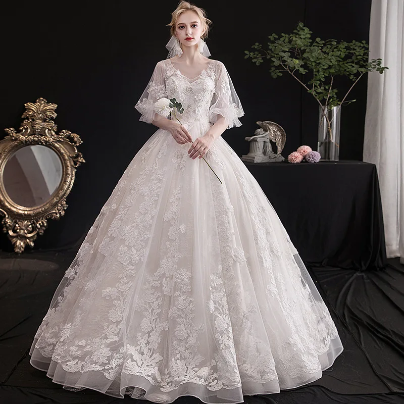 slim fitting lace wedding dresses