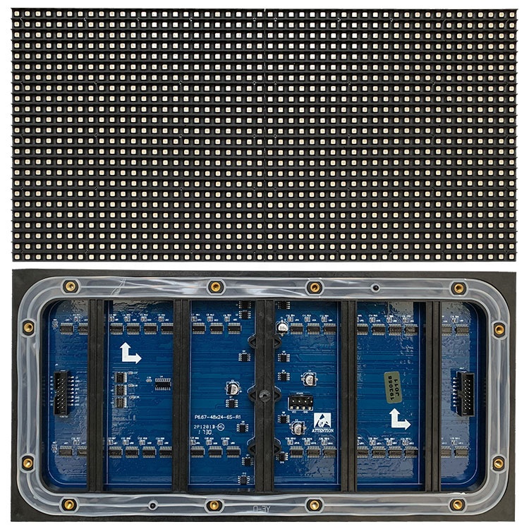 Наружный p6.67мм 320x160 мм полноцветный P6.67 светодиодный матричный дисплей мониторная панель 48x24 точек Прямая поставка от производителя RGX