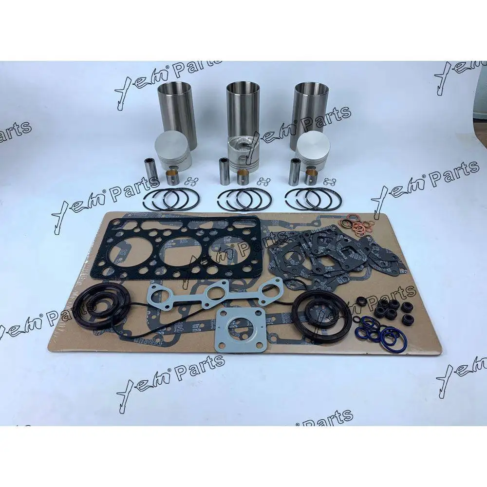 D750 Overhaul Rebuild Kit With Gasket Set for Kubota Diesel Engine 6