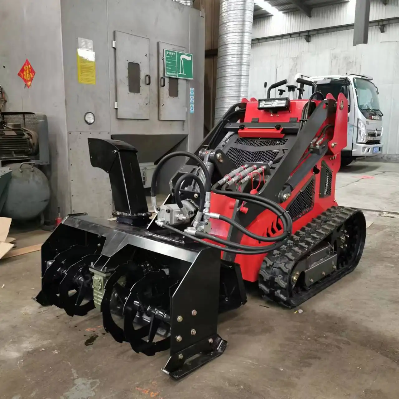 Multifunctional Mini Skid Steer Loader/mini Loader With Attachments ...