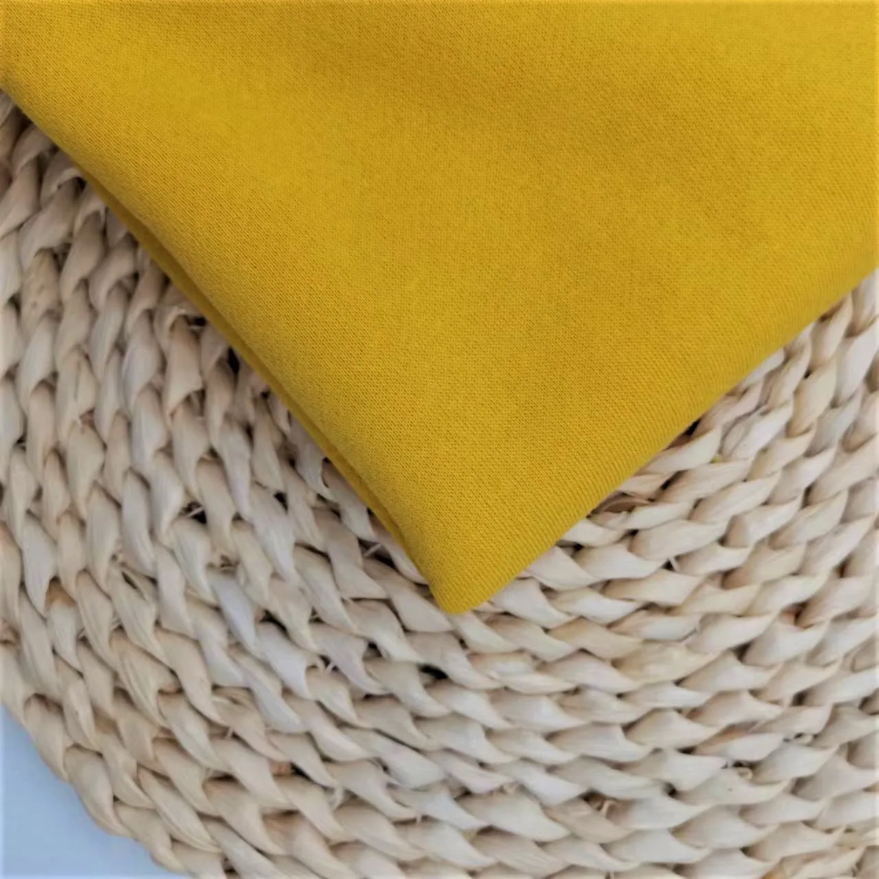 Односторонняя трикотажная флисовая ткань полиэстер хлопок для