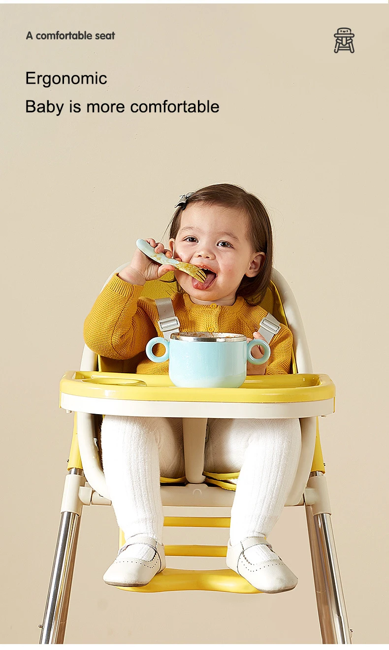 China factory high chair baby feeding portable feeding chair baby seat plastic 2 in 1 for kids and children eating dining