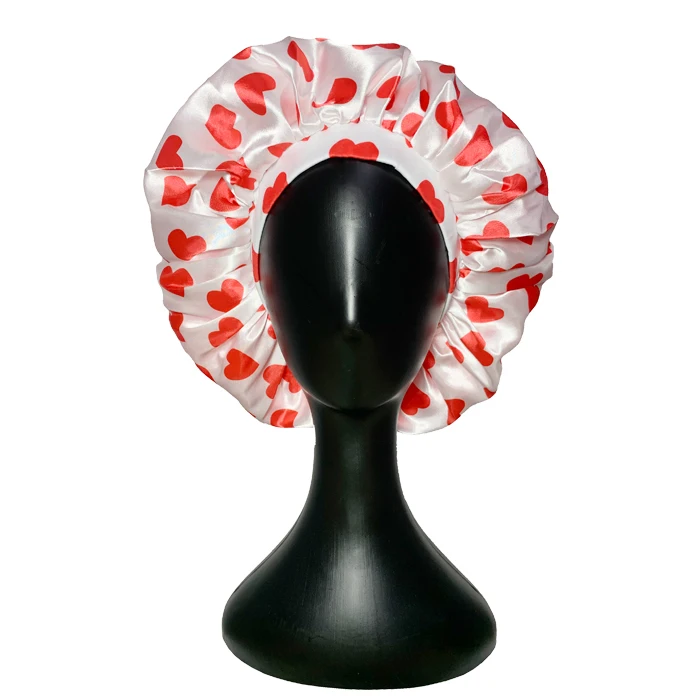 Maxsun популярный двухслойный Роскошный дизайнерский капот атласная шелковая шапочка для