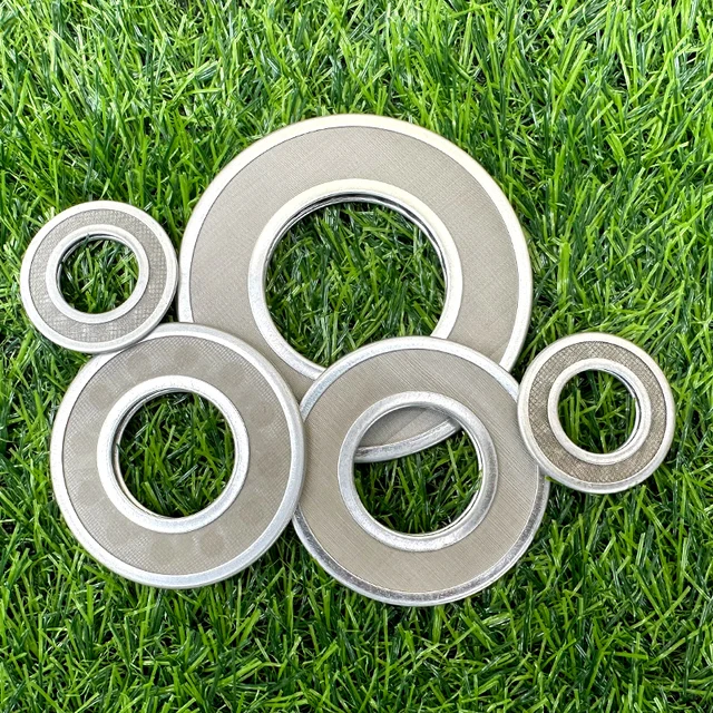 Stainless Steel Dual-Layer Filter Disc | SPL Type for Oil & Impurity Removal | Round Hydraulic Filter Press Screen
