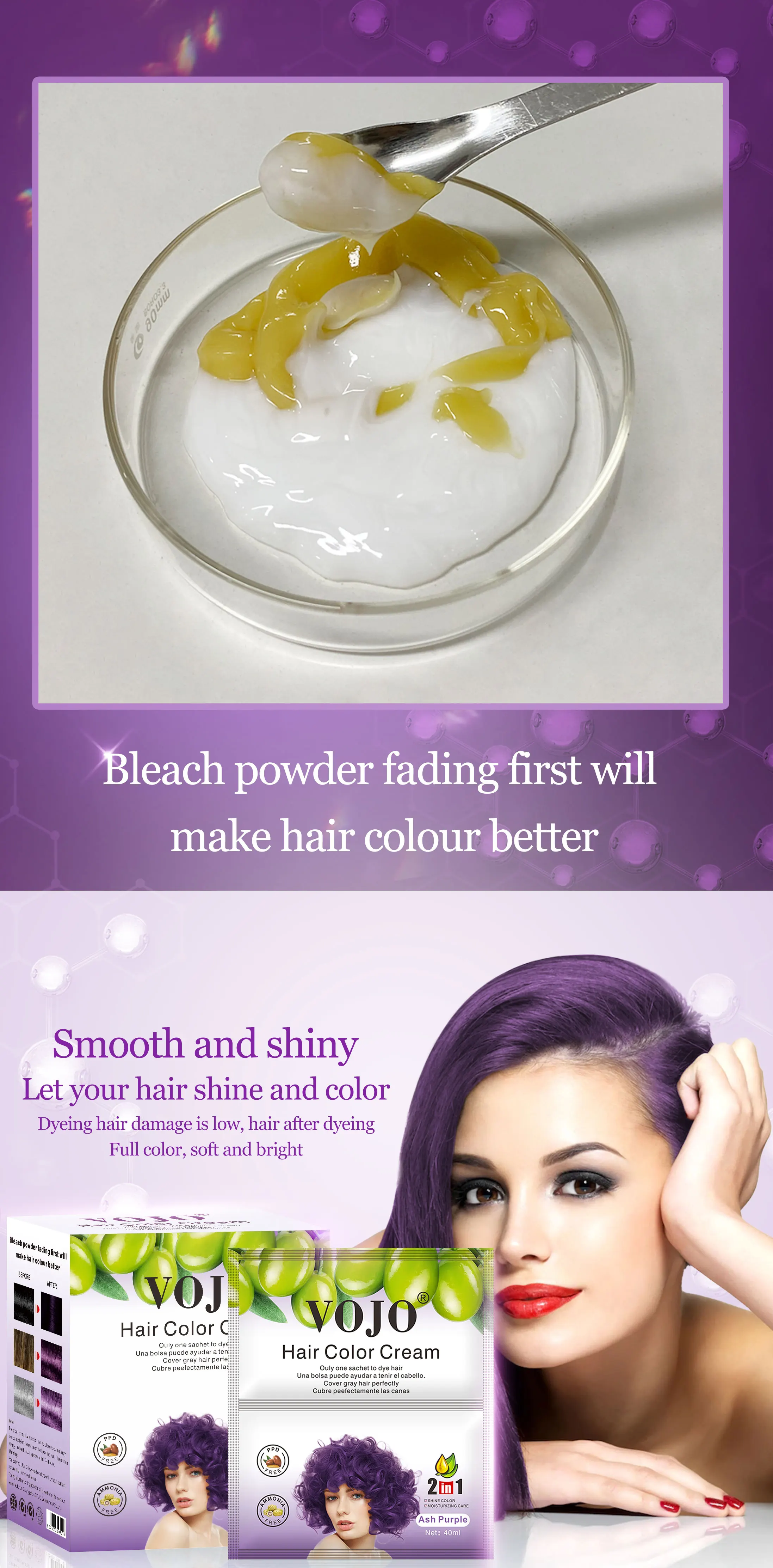Semi Permanent Hair Color Cream Ice Cream Hair Color Of Nature Hair Dye