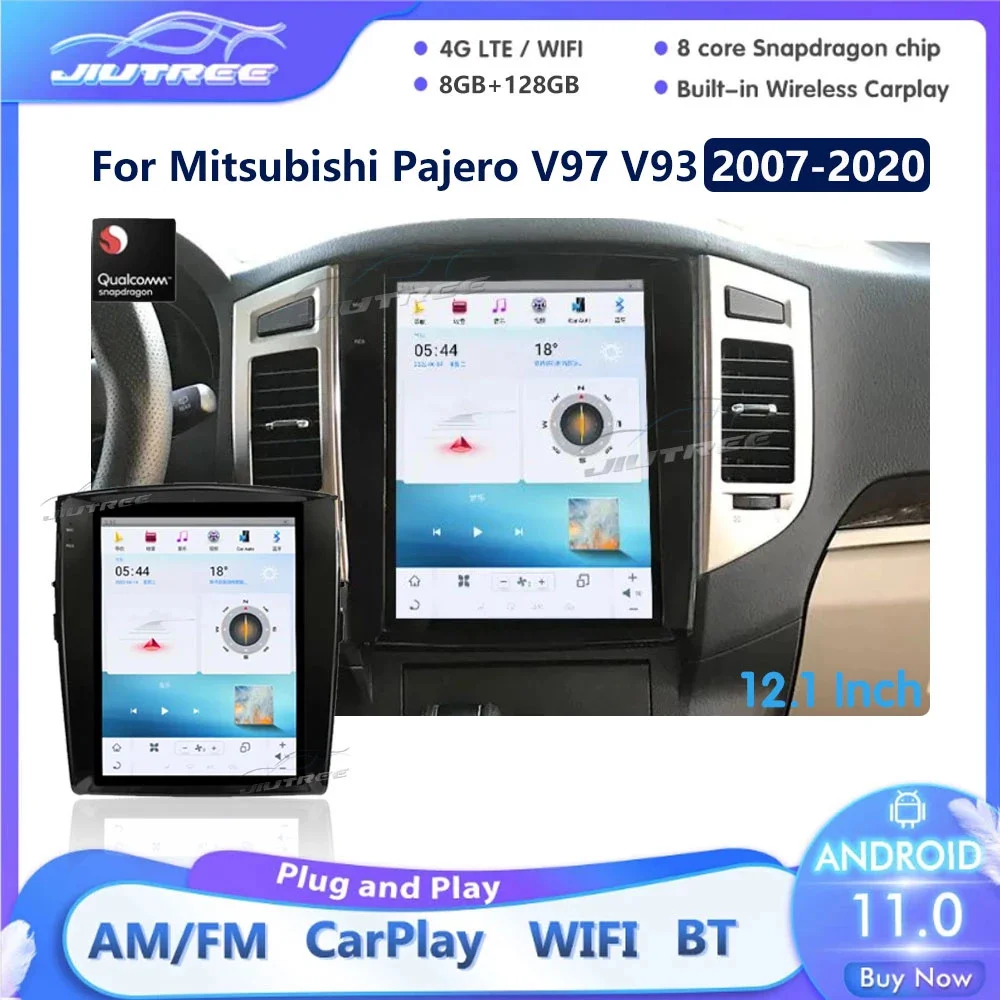 三菱パジェロ4 V97 V93用カーステレオナビゲーションマルチメディア