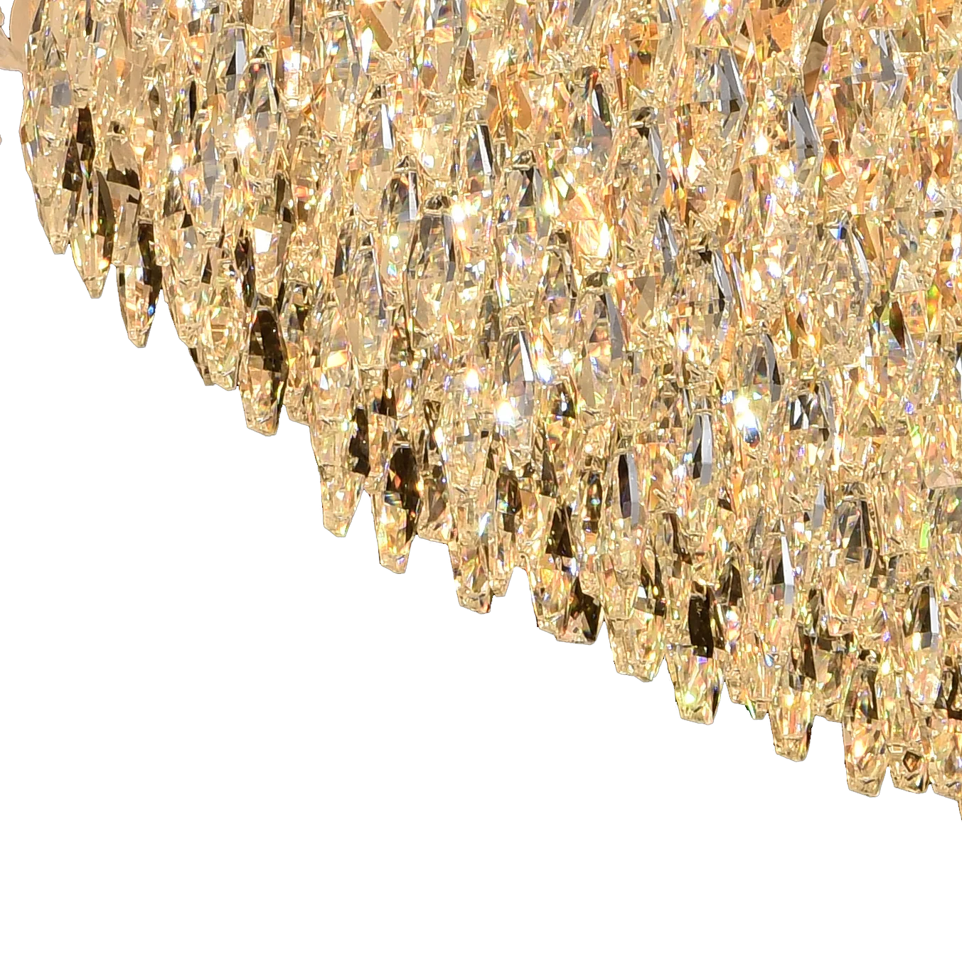 Zhongshan Factory Octagonal Light Fixture of Ceiling Light in Chinese K9 Crystal for Chandelier Home Decor